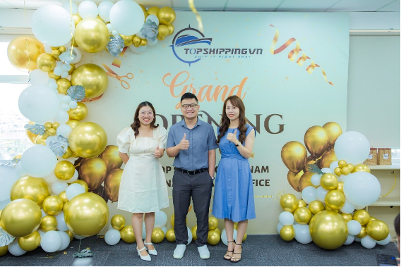 TOP SHIPPING Việt Nam hân hoan khai trương Chi nhánh Đà Nẵng vào ngày 17/09/2022. 