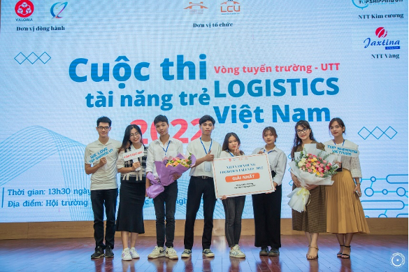 TOP SHIPPING Việt Nam tham dự Vòng tuyển trường Cuộc thi tài năng trẻ Logistics Việt Nam của trường Đại học Công nghệ Giao thông vận tải (UTT) với vai trò Nhà tài trợ Kim Cương